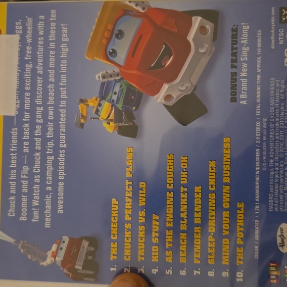 A children's DVD called the adventures of Chuck and friends - Picture 2 of 2
